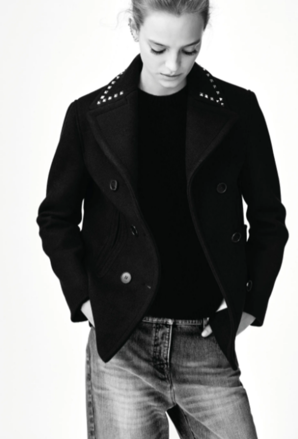 Valentino Pre-Fall 2016 Rockstud Peacoat - 2