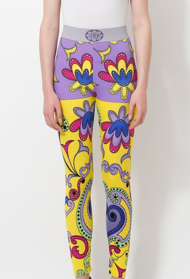 Gianni Versace S/S 1991 'Teatro' Print Leggings - 4