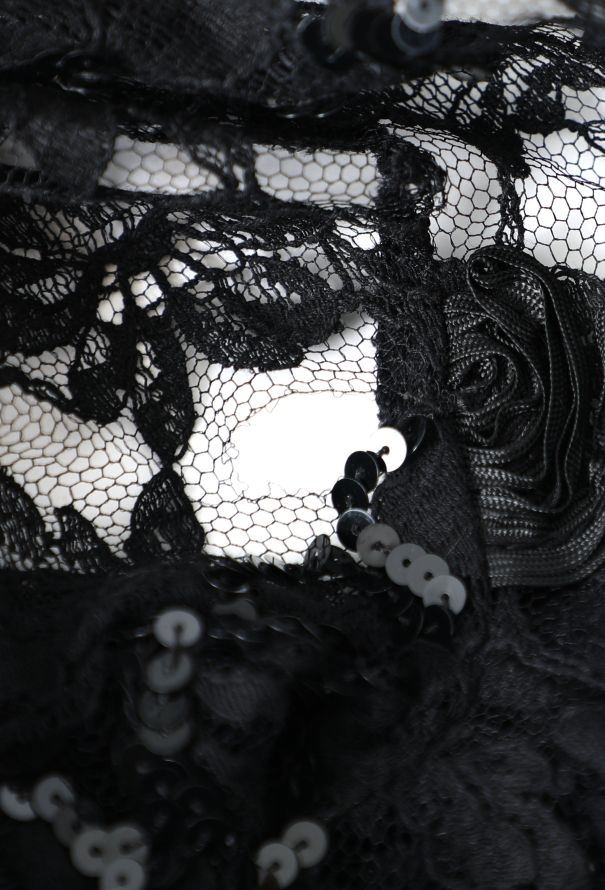 Dior Vintage Floral Lace Dress - 9