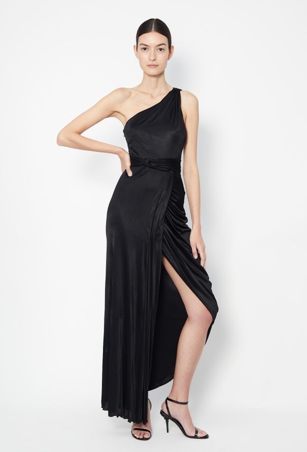 Gianni Versace F/W 2006 Draped One-Shoulder Gown - 3