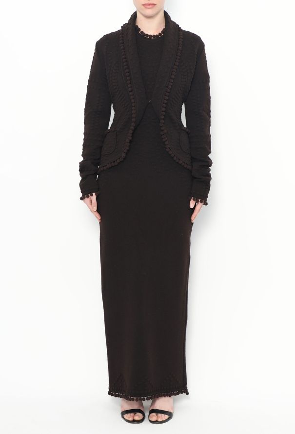 Dior F/W 1999 Bobbled Trim Ensemble - 4