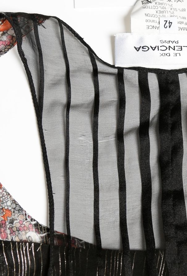 Balenciaga Collector S/S 2002 Le Dix Patchwork Tank - 7