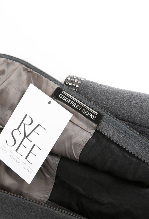 Geoffrey Beene '60s Embellished Trim Shift Dress - 5