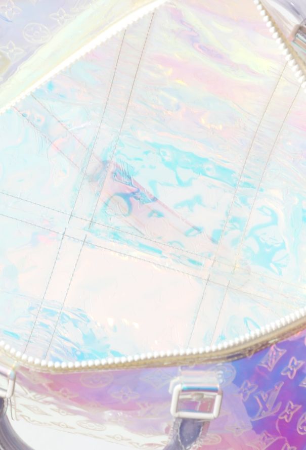 Louis Vuitton Iconic S/S 2019 Iridescent PVC Keepall 50 - 12