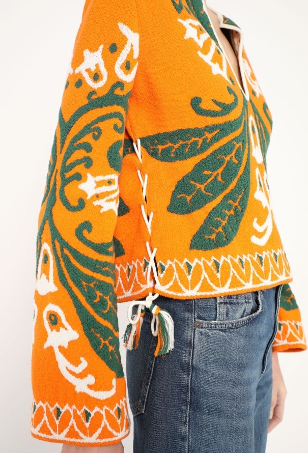 Emilio Pucci S/S 2015 Terrycloth Tassel Top - 3