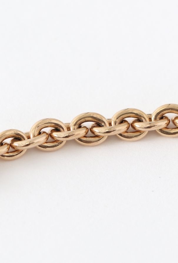 Vintage Fine Jewelry 1970s 18k Yellow Gold Chainlink Necklace - 2