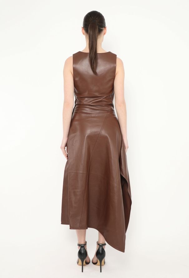 Bottega Veneta S/S 2023 Asymmetrical Nappa Dress - 5