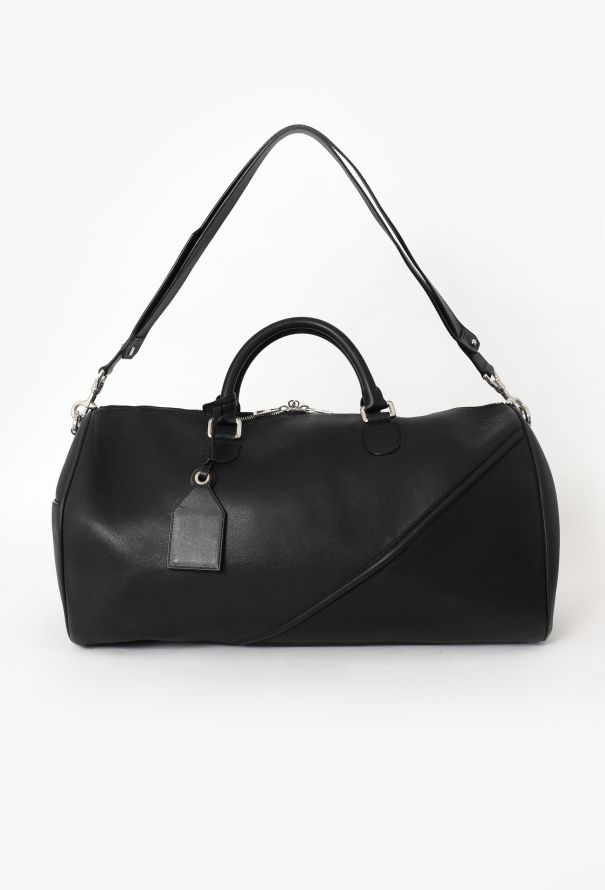 Loewe Duffle 51 Black Travel Bag - 1