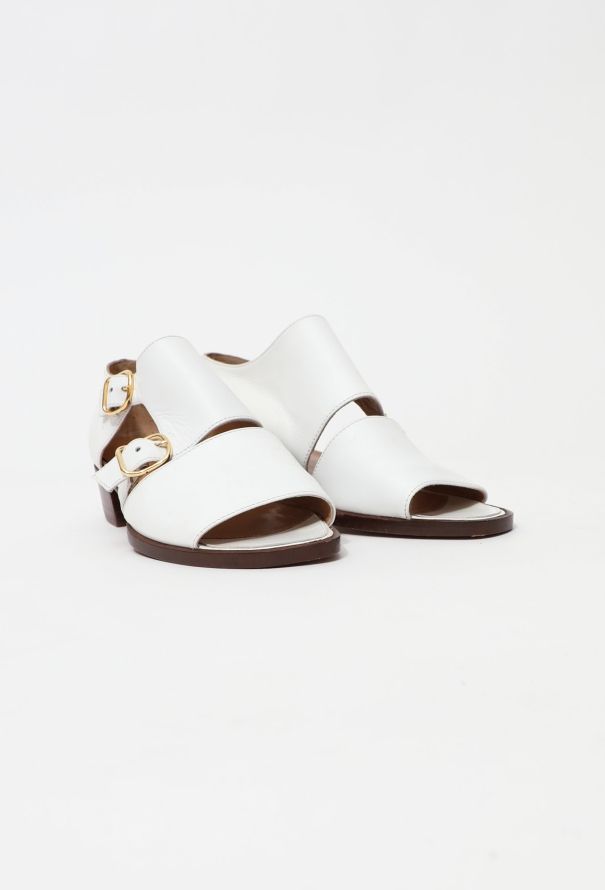Hermès Leather Sandals - 2
