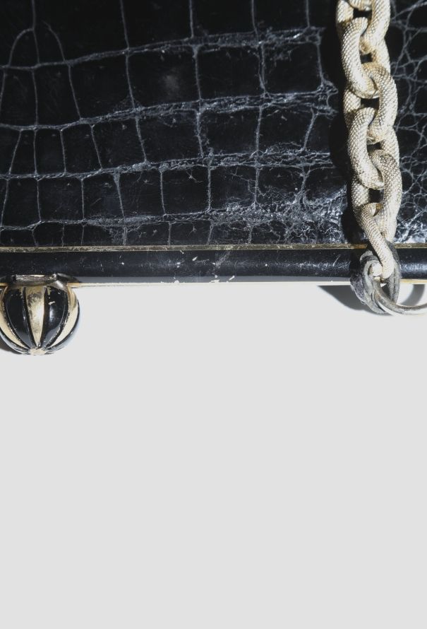 Crocodile Shoulder Bag - 11