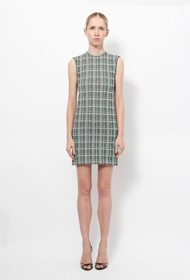 Céline S/S 2014 Tartan Dress - 1