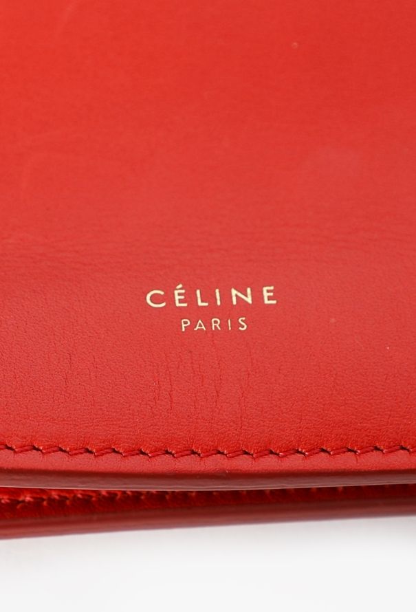 Céline Mini Clasp Leather Bag - 11