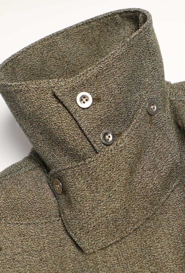 Balenciaga F/W 2004 Asymmetrical Wool Jacket - 9