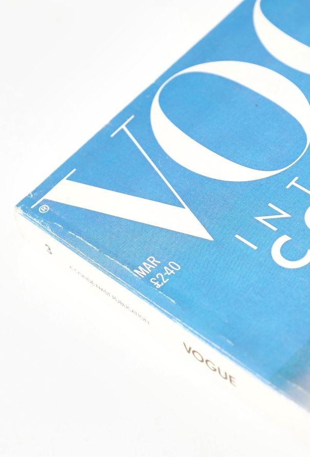 VOGUE UK March 1990 Peter Lindbergh Cover Issue - 7