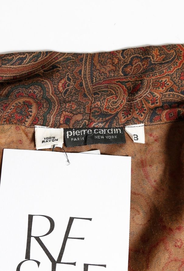 Pierre Cardin Paisley Lavallière Blouse - 4