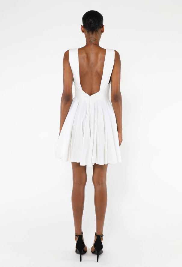 Alaïa 1990 Harlequin Skater Dress - 4