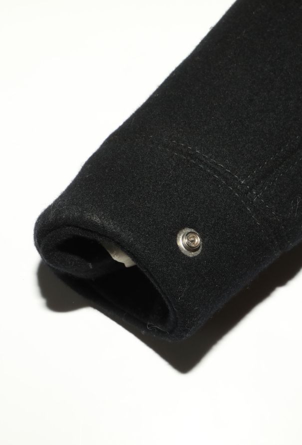 Balenciaga 2006 Felted Cocoon Jacket - 7