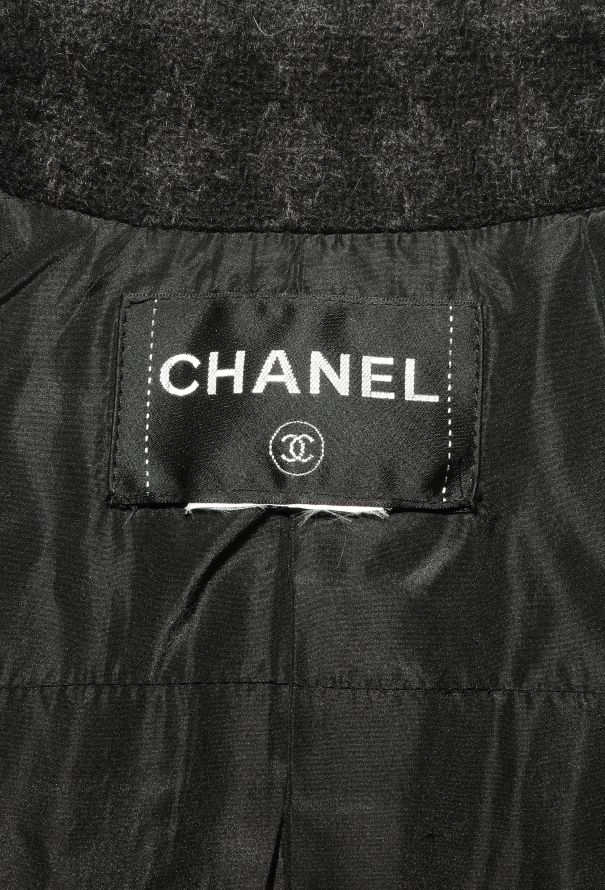 Chanel F/W 2008 Cashmere Houndstooth Coat - 6