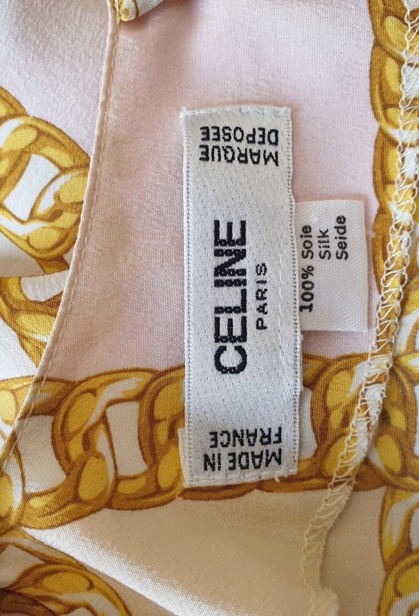 Céline 80s Chainlink Blouse - 5