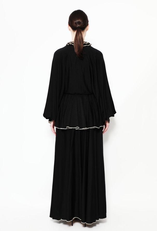 Jean Varon '70s Tiered Maxi Dress - 4