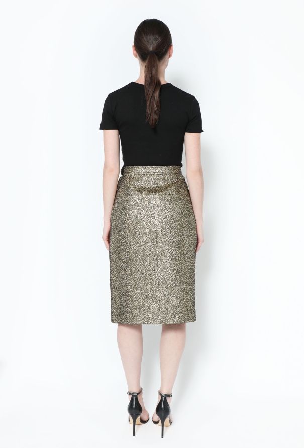 Saint Laurent COLLECTOR 1986 Brocade Skirt Ensemble - 8