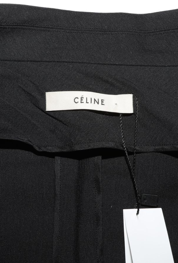 Céline RARE F/W 2014 Appliqué Silk Blazer - 6