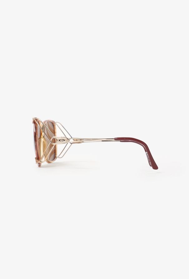 Christian Dior Vintage Twisted Branch Sunglasses - 3