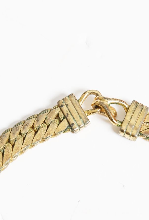 Balenciaga Vintage Pearl Bow Chainlink Choker - 5