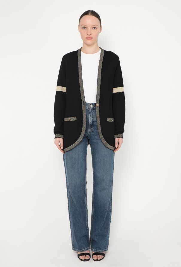 Chanel 2019 Paris-New York Cashmere Cardigan - 2