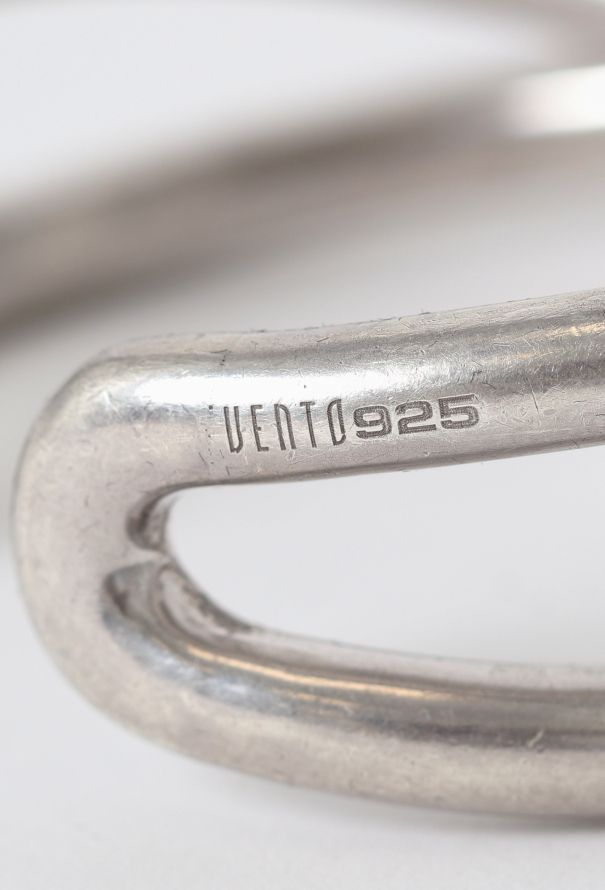 Vintage Fine Jewelry Silver Bangle Bracelet - 6