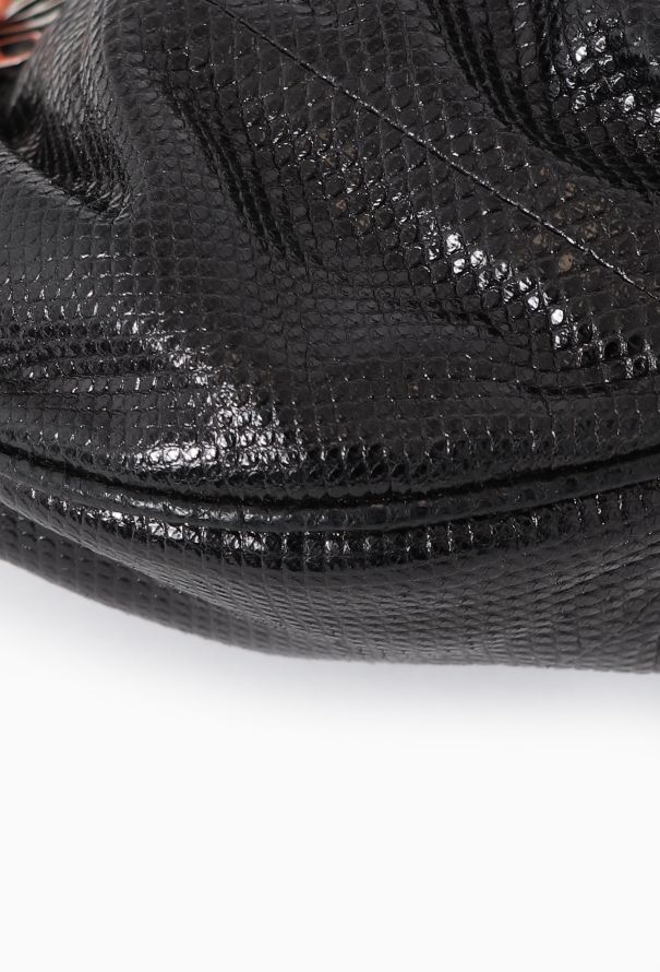 Cartier Floral Watersnake Evening Bag - 7