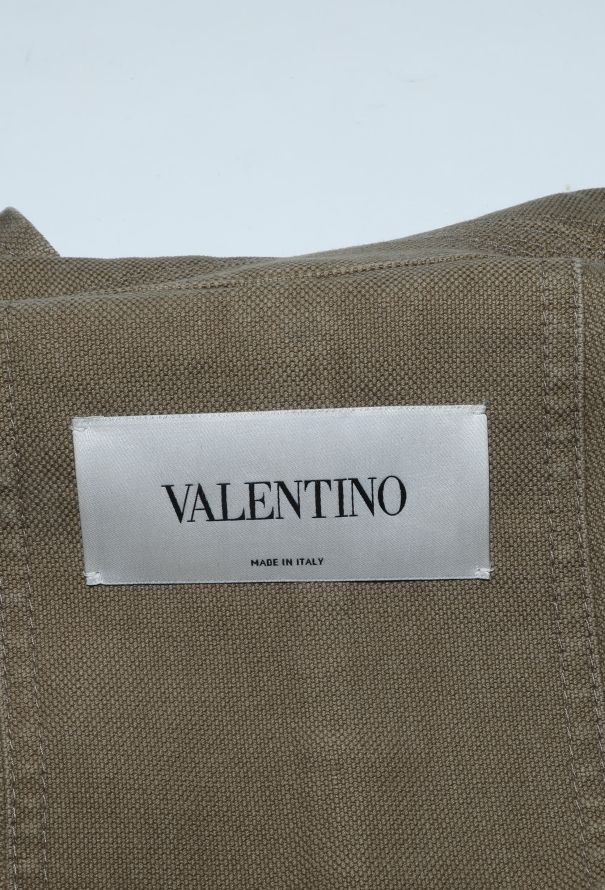 Valentino S/S 2017 Asymmetrical Cargo Jacket - 7