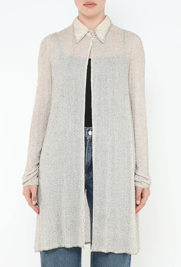 Katharine Hamnett Glass Beaded Tunic - 1