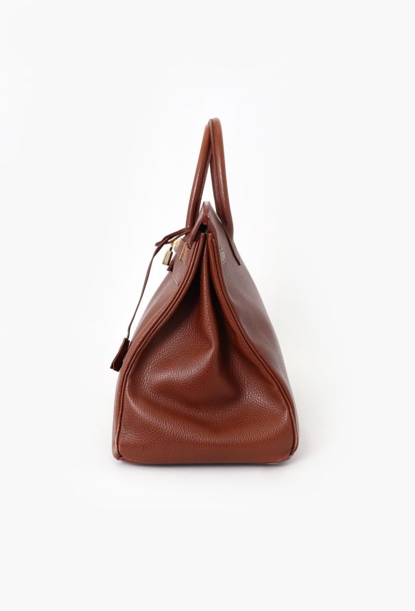 Hermès Brown Vaches Ardennes Birkin 40 - 5