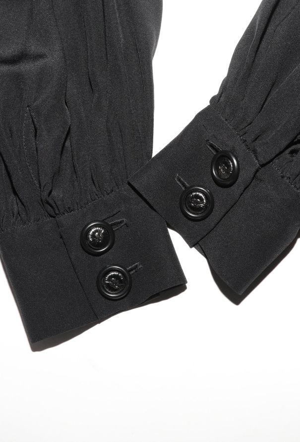 Chanel 2017 Pleated Silk Tunic - 5