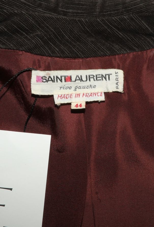 Saint Laurent Fall 1970  Corduroy Coat - Collector - 8