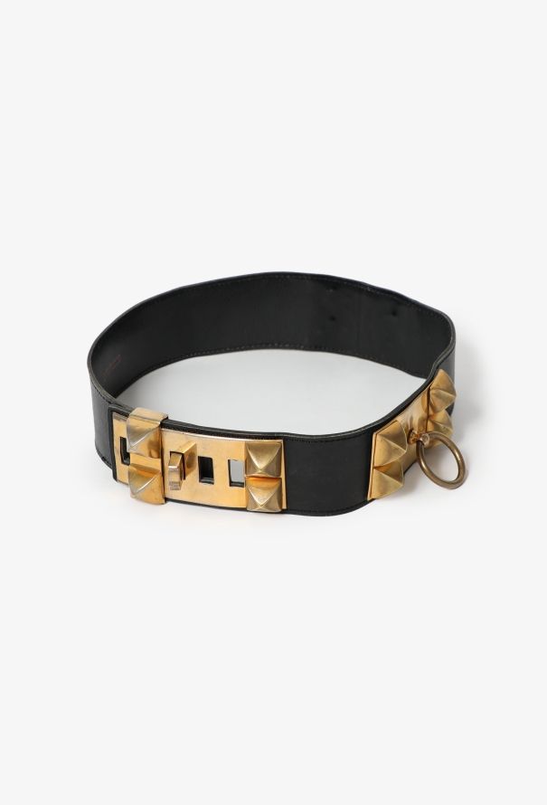 Hermès 1947 Box 'Collier de Chien' Belt - 3