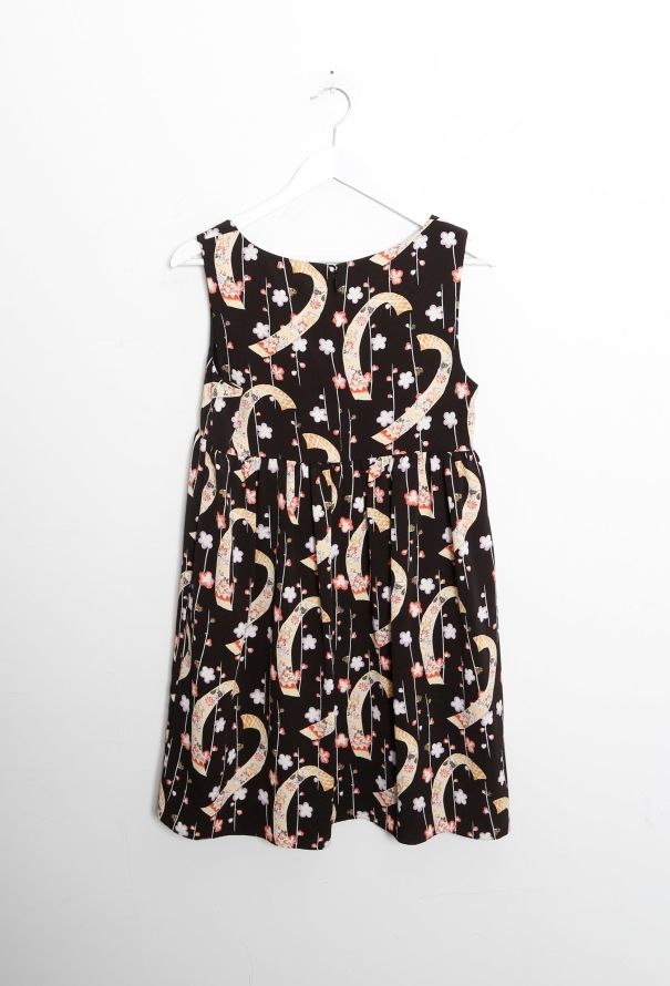 Saint Laurent 2015 Floral Print Crêpe Dress - 6