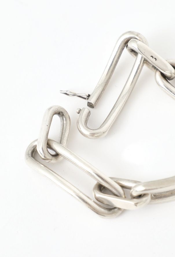 Men's Vintage 1950s Silver Chainlink Bracelet - 3