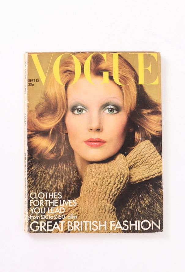 VOGUE UK 1972 David Bailey Issue Trio - 2