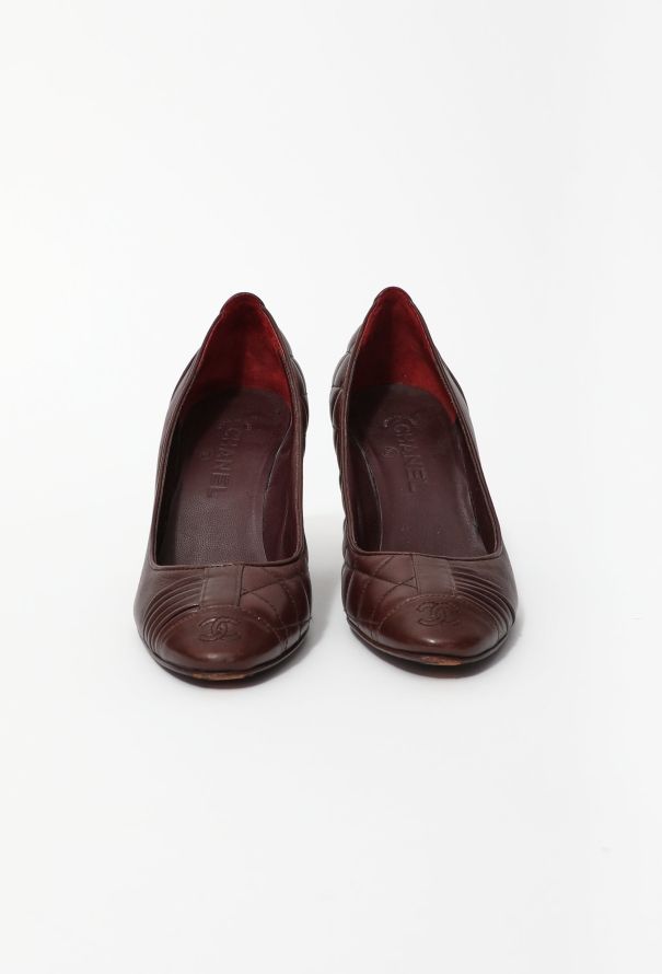 Chanel Textured 'CC' Pumps - 3