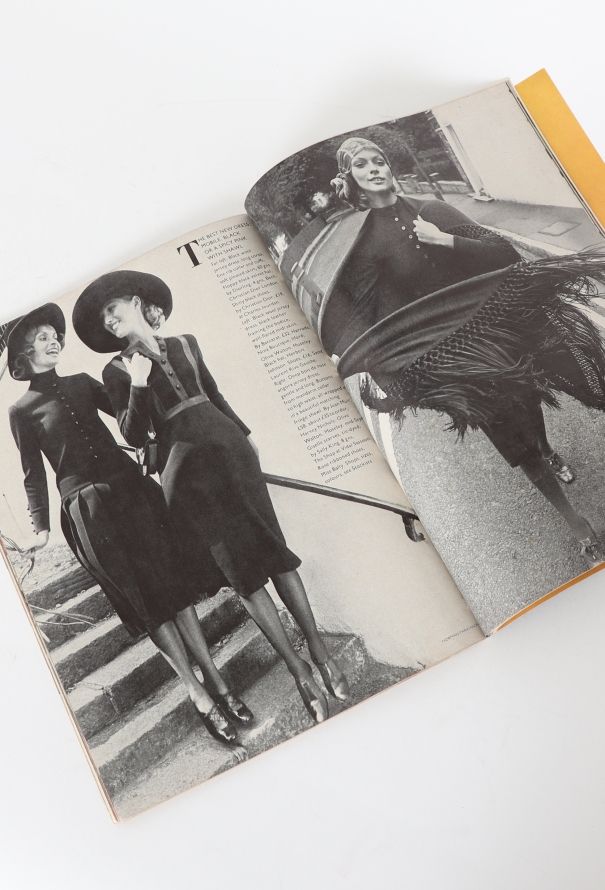 VOGUE UK 1970 Beaton, Warhol and Bailey Issue Trio - 6