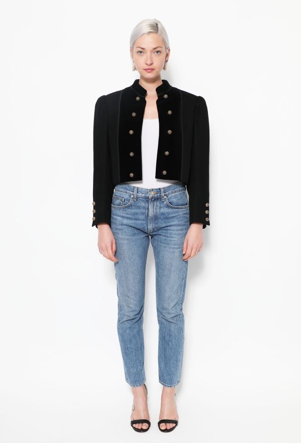 Saint Laurent RARE F/W 1982 Bolero Jacket - 3