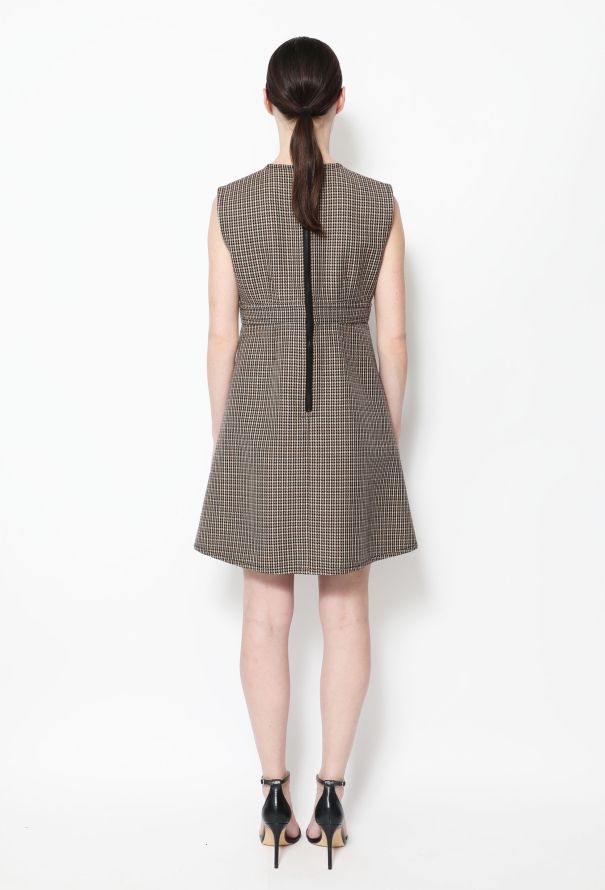 Louis Vuitton F/W 2014 Houndstooth Shift Dress - 4
