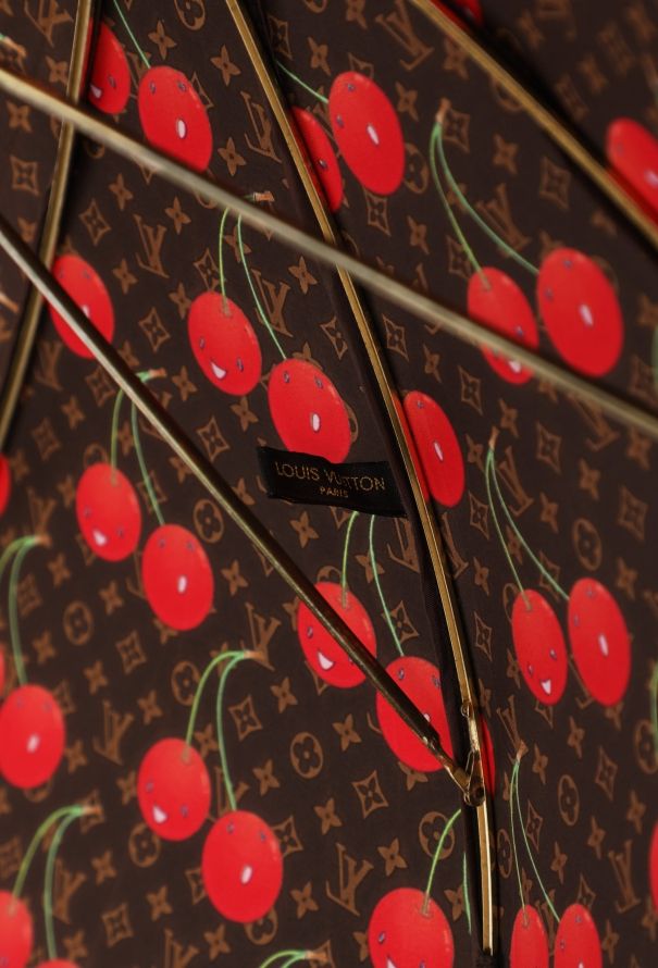 Louis Vuitton LIMITED 2005 x Murakami Cherry Umbrella - 5