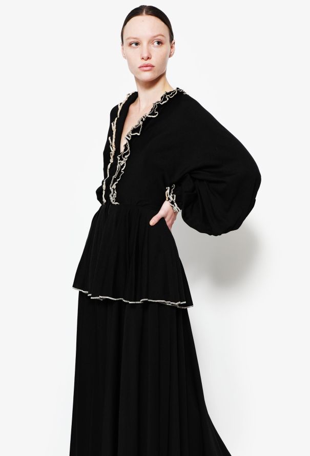 Jean Varon '70s Tiered Maxi Dress - 2