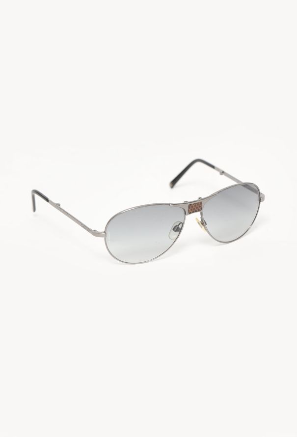 Chanel '90s Foldable Aviator Sunglasses - 2