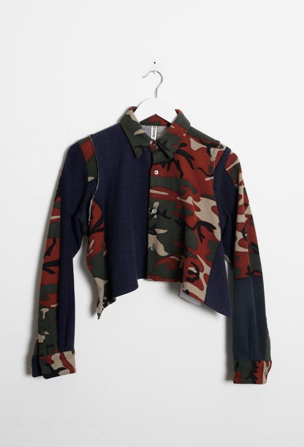 Comme des Garçons 2014 Camouflage Felt Top - 6