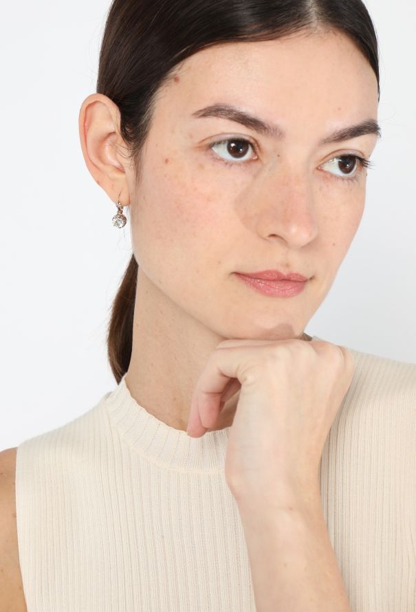 Vintage Fine Jewelry Belle Époque 2.45 Carats Diamond Dormeuses - 2