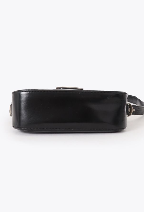 Céline Vintage Calèche Bag Black - 6